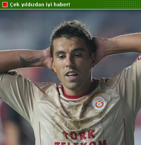 Baros korkuttu! Galatasaray'da Çek yıldız Baros'tan gelen haberle rahatladı.